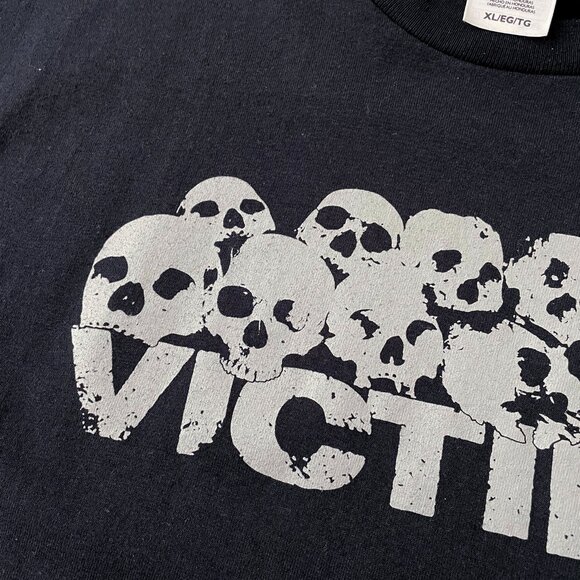 Victims Hardcore Band from Sweden XL New T Shirt 2004 US Tour D Beat Crust Punk - Picture 6 of 12
